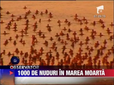 1000 de nuduri in Marea Moarta