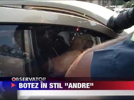 Andreea Antonescu si-a botezat fetita