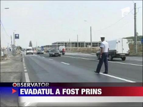 Detinutul evadat in urma cu 3 zile, prins la Caras Severin