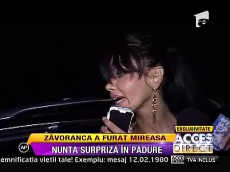 Oana Zavoranu a furat mireasa