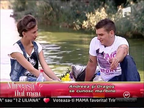 Intalnire romantica intre Andreea si Dragos