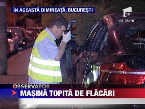 Autoturism de lux in flacari