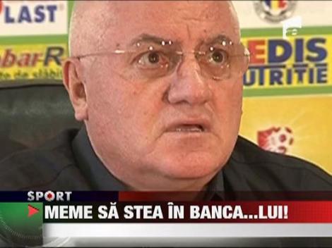 Meme sa stea in banca lui