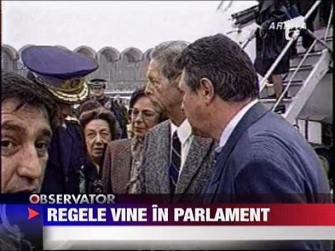 Regele va vorbi in Parlament