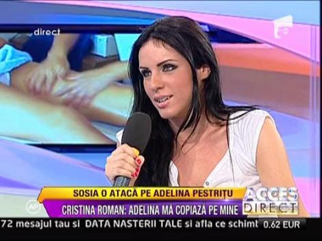 Adelina Pestritu e in razboi cu sosia sa