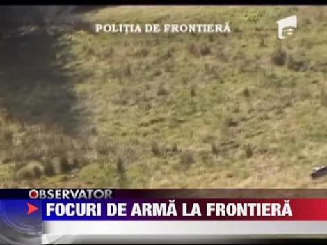 Focuri de arma in padure