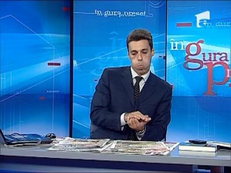 Mircea Badea si anuntul din ziar