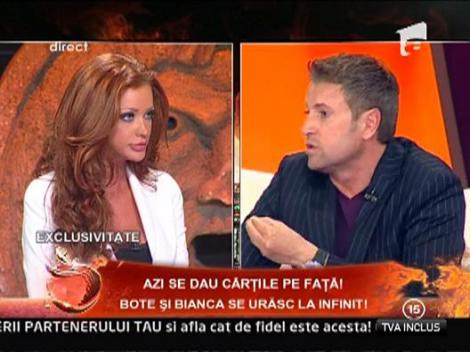 Bianca : "Bote ma punea sa ma pup cu concurentii de la Burlacita ca sa-l fac gelos pe Cristea"