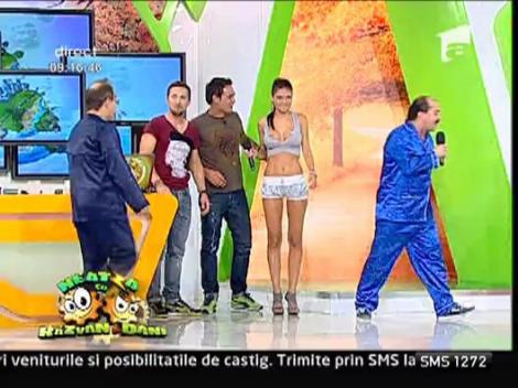 Asistenta sexy de la Super Bingo Metropolis, Irina, si-a aratat formele la Neatza