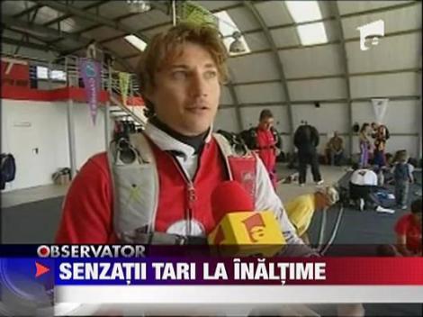 Aeroportul Clinceni organizeaza sarituri cu parasuta