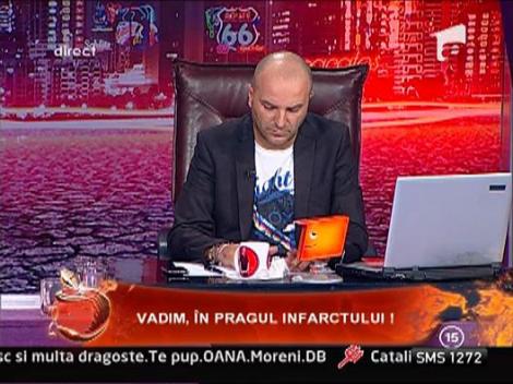 Corneliu Vadim Tudor, in pragul infarctului!