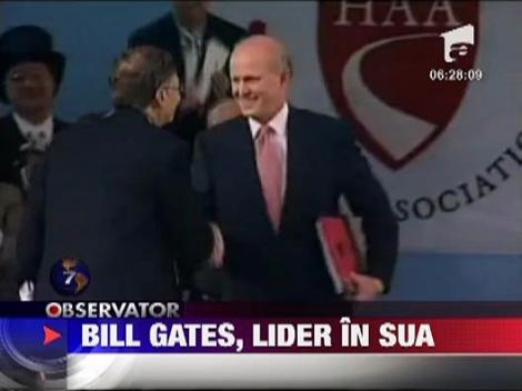 Bill Gates, cel mai bogat cetatean din America