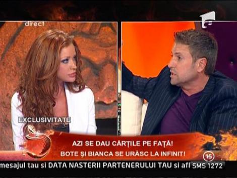 Bote si Bianca se urasc la infinit!