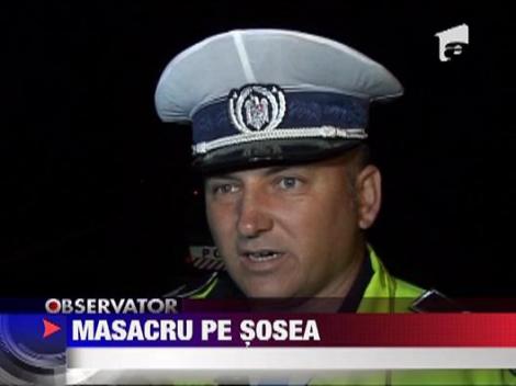 Carnagiu ovin pe sosea