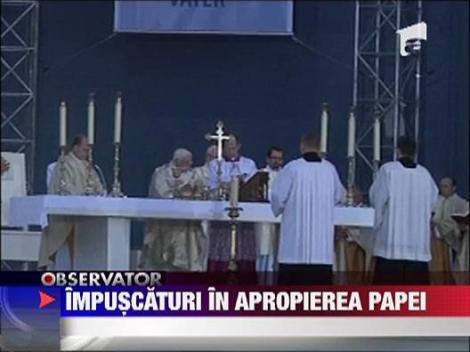 Atac cu impuscaturi in apropierea Papei, in Germania