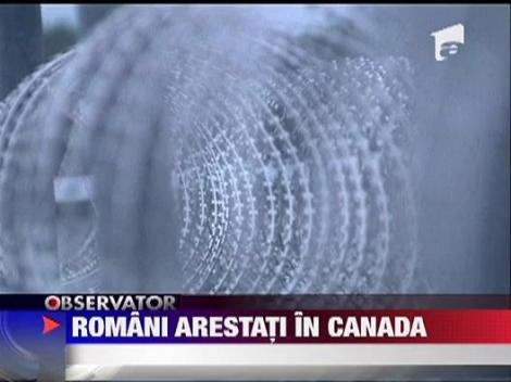 11 romani arestati de politia calare canadiana pentru trecerea ilegala a granitei
