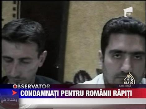 Inchisoare pe viata pentru doi barbati acuzati de rapirea jurnalistilor romani in Irak