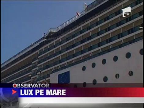 Una dintre cele mai luxoase nave de croaziera din lume a acostat in Portul Constanta