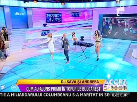 Dj Sava si Andreea i-au cucerit pe bulgari