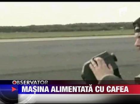 Masina alimentata cu cafea