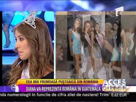 Diana Dinu, cea mai frumoasa pustoaica din Romania