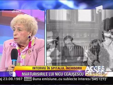 Paula Iacob: "Cu Nicu Ceausescu s-a petrecut exact ca atunci cand au venit comunistii la putere"