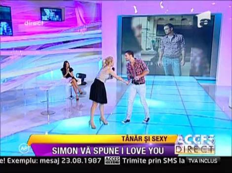 Simon, tanarul sexy care vrea sa rupa topurile muzicale