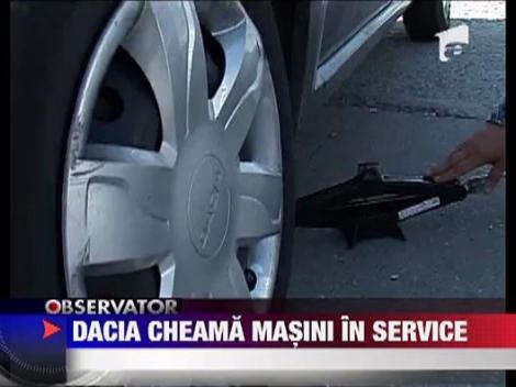 Dacia cheama masini in service