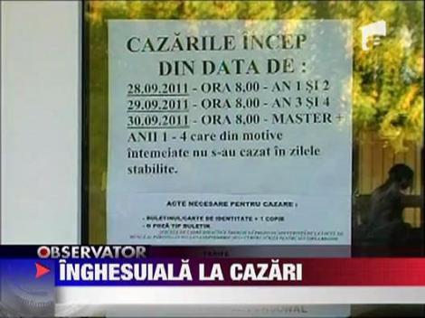 Inghesuiala mare la cazari