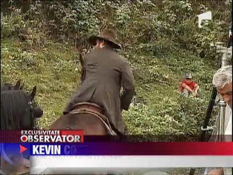 Kevin Costner a ajuns in Romania