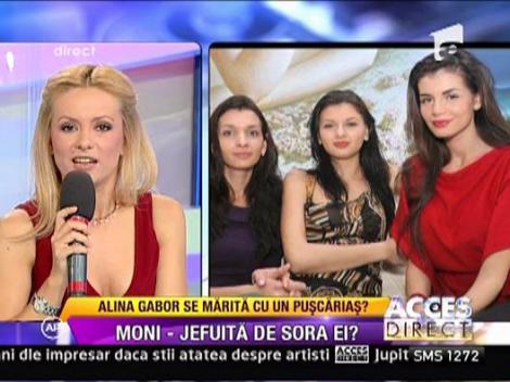 Sora mai mare a Monicai Gabor se marita cu un puscarias