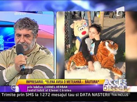 Fostul iubit al Elenei Carstea: "Elena nu bea! Sunt inventii"