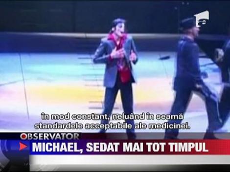 Michael Jackson, sedat mai tot timpul