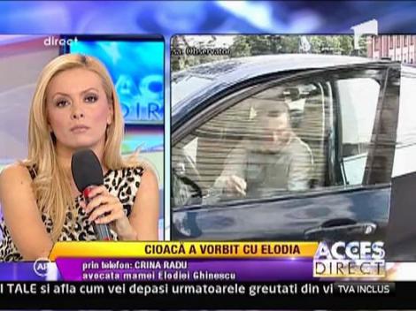 Avocata mamei Elodiei: "Cioaca cred ca a vorbit spiritual cu Elodia"
