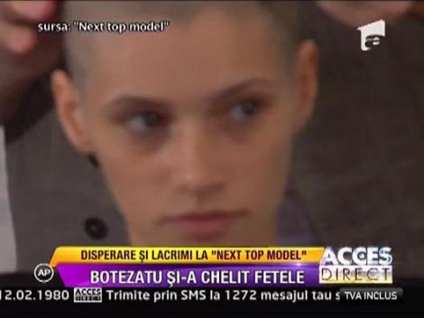 Bote le-a tuns la chelie pe concurentele de la Next top model!