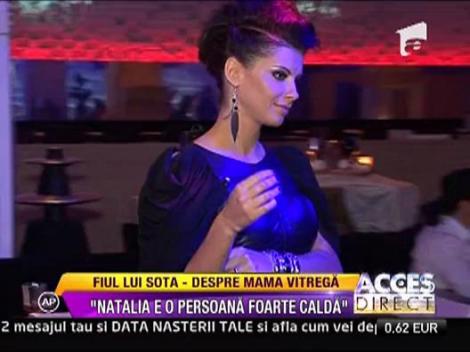 Fiul lui Sota despre mama vitrega: "Natalia e o persoana foarte calda"