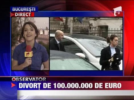 Sotii Popoviciu, divort de 100.000.000 de euro