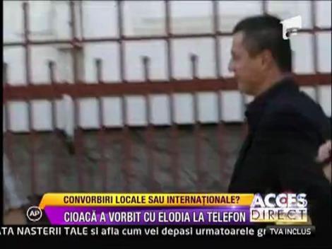 Cioaca: "Am vorbit de curand cu Elodia la telefon!"
