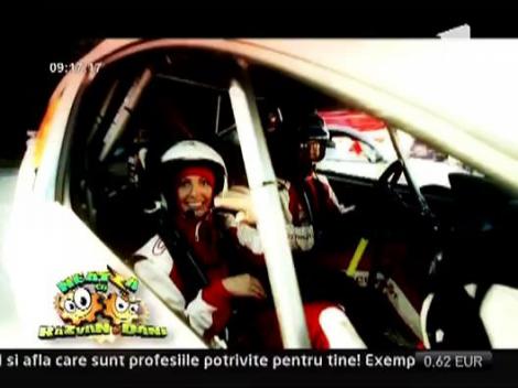 Ilinca Vandici, copilot la Raliul Iasului 2011