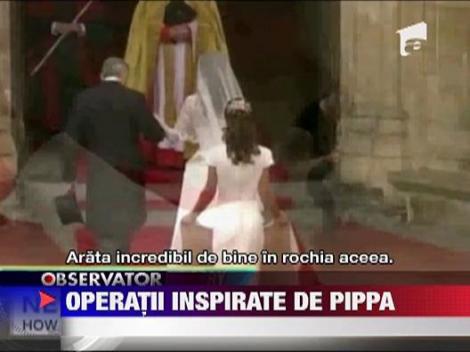 Silueta Pippei Middleton, aur curat pentru industria chirurgiei estetice