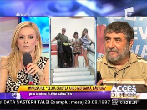 Elena Carstea: "Lucian Ionescu e un nesimtit"