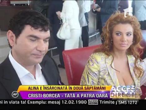 Alina Borcea este insarcinata in doua saptamani!