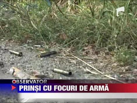 Urmarire cu focuri de arma in Baia Mare