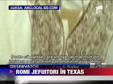 Patru rromi din Romania au dat o spargerea la un magazin de bijuterii in Texas