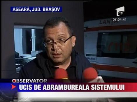 Copil mort din cauza sistemului