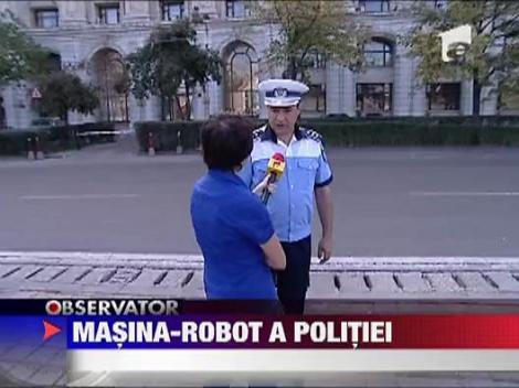 Dacia-robot pentru Politia Romana