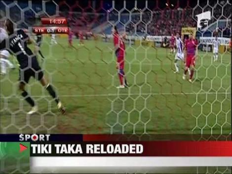 Steaua a batut-o la Buzau pe campioana Otelul