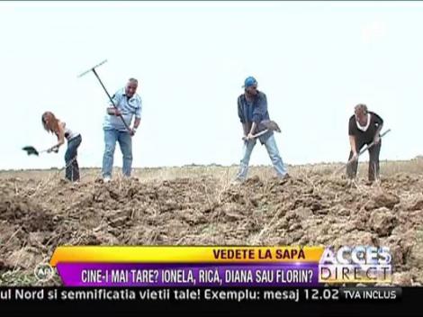 Ionela Prodan, Rica Raducanu, Florin Vasilica si Diana Bisinicu la sapa!