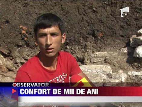 Un castru roman de acum 2000 de ani i-a lasat pe arheologii din Prahova muti de uimire