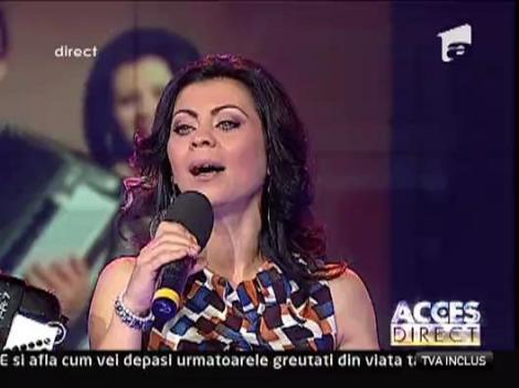 Adriana Popescu canta la Acces Direct